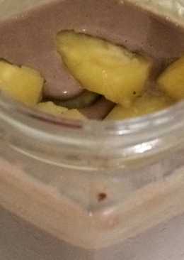 Overnight Oatmeal Coco Banana (kreasi sarapan sehat dengan oat)