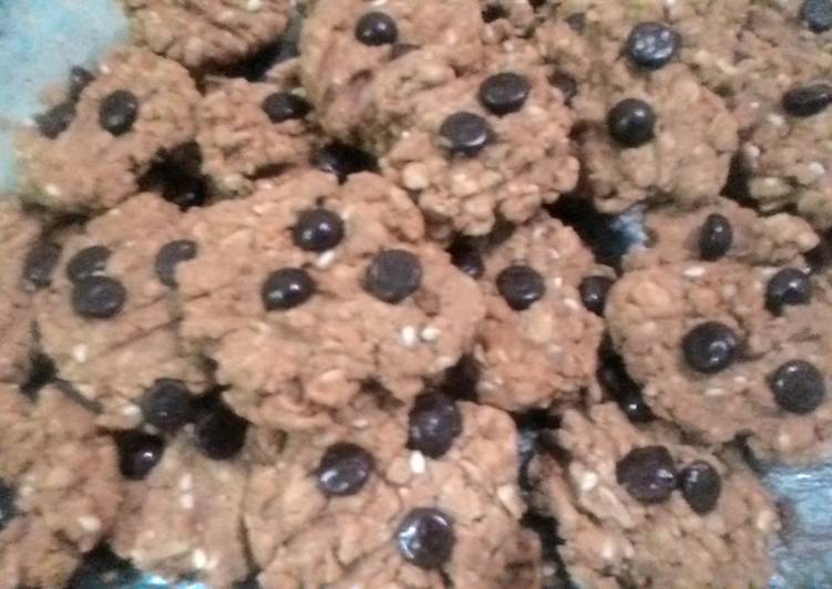 gambar untuk cara membuat Oatmeal Cookies Gula Merah