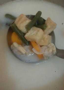 Sayur lodeh bumbu rajang (putih) simpel buangeettt