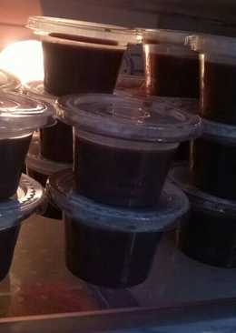 Silky Puding puyo coklat