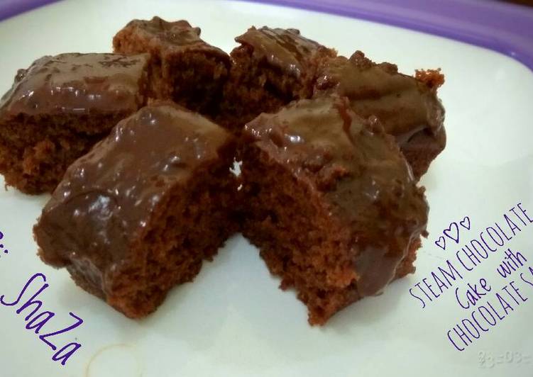 gambar untuk resep Super Moist Steamed Chocolate Cake