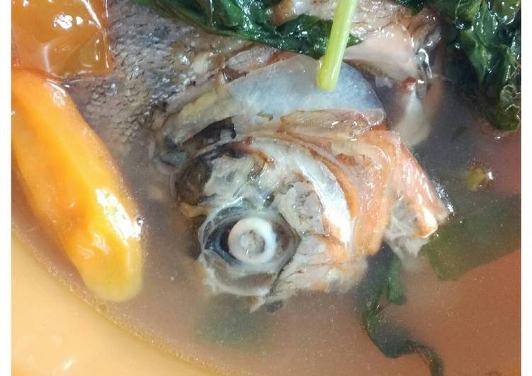 Resep Sop Kepala ikan Bawal Kemangi - Gita Wulandari