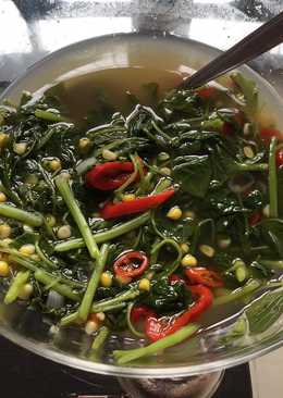 Sup bayam jagung
