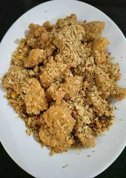 Ayam crispy lada gandum