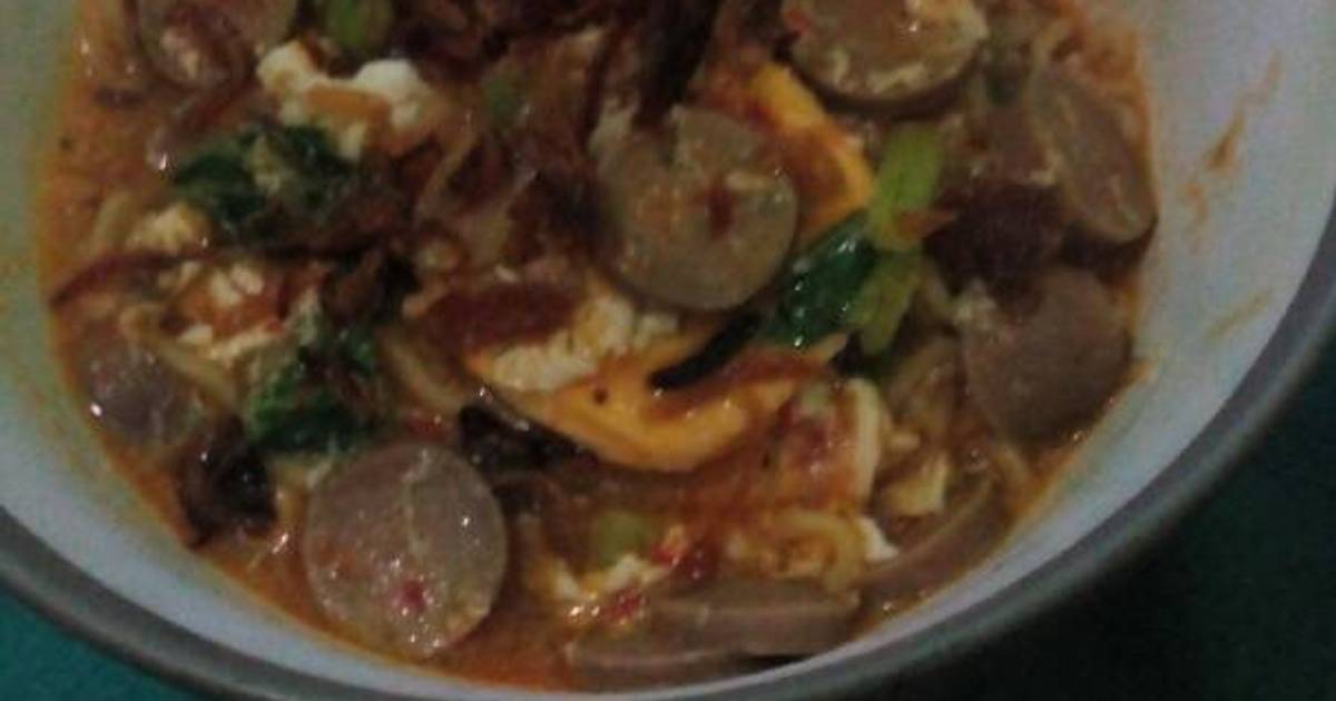  Indomie  kuah  pedas 82 resep Cookpad