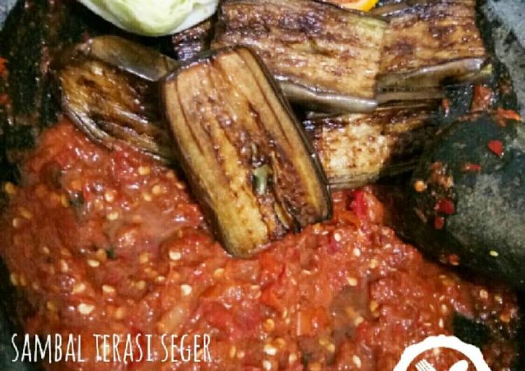 resep lengkap untuk Sambal terasi segar