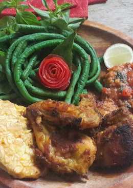 Ayam bakar bumbu kecap (teflon)