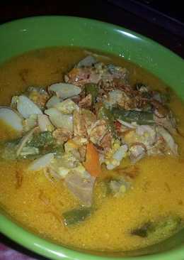 Sayur Lodeh Nangka muda + kacang panjang