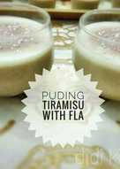 Puding Tiramisu with Fla