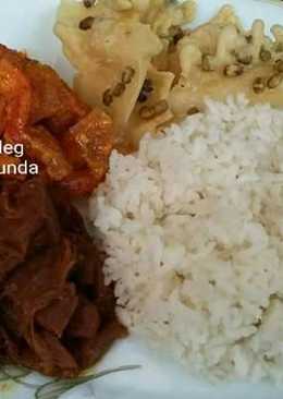 Nasi gudeg ala bunda jk