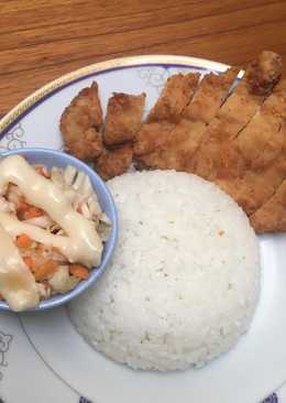 Chicken Katsu dan Salad Hokben