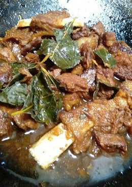 Krengsengan Daging Kambing