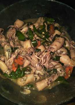 Cumi basah sederhana