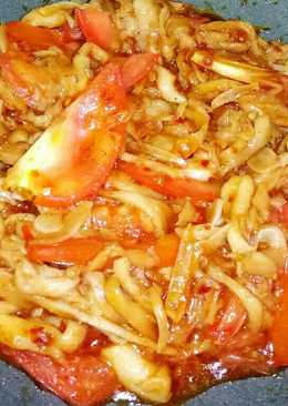 Tumis Jamur Tiram Pedas Manis