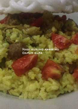 Nasi kuning kambing#BikinRamadhanBefkesan3