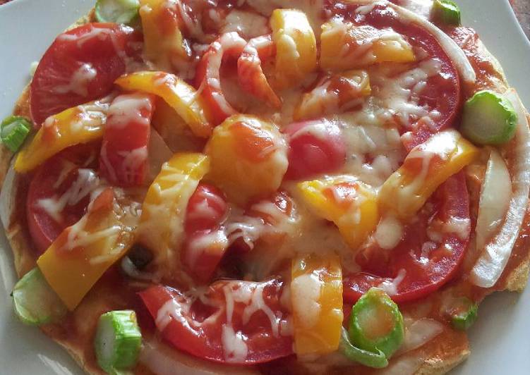 gambar untuk resep makanan **Pizza Tepung Beras **