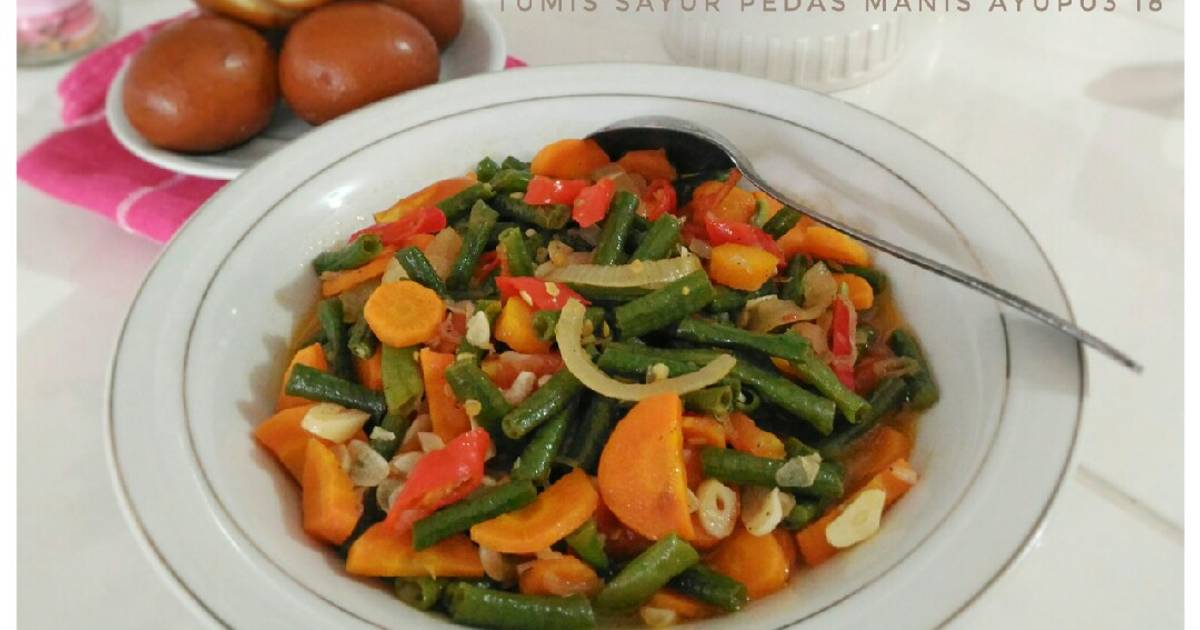 18 084 resep  tumis sayur  pedas  enak dan sederhana Cookpad