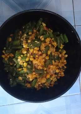 Tumis buncis jagung