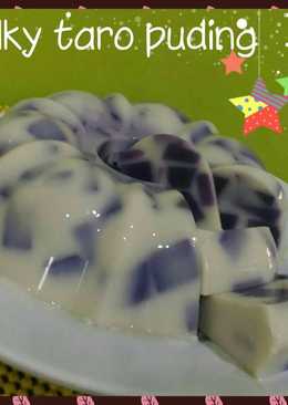 Milky Taro Puding