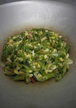 Tumis Buncis Telur