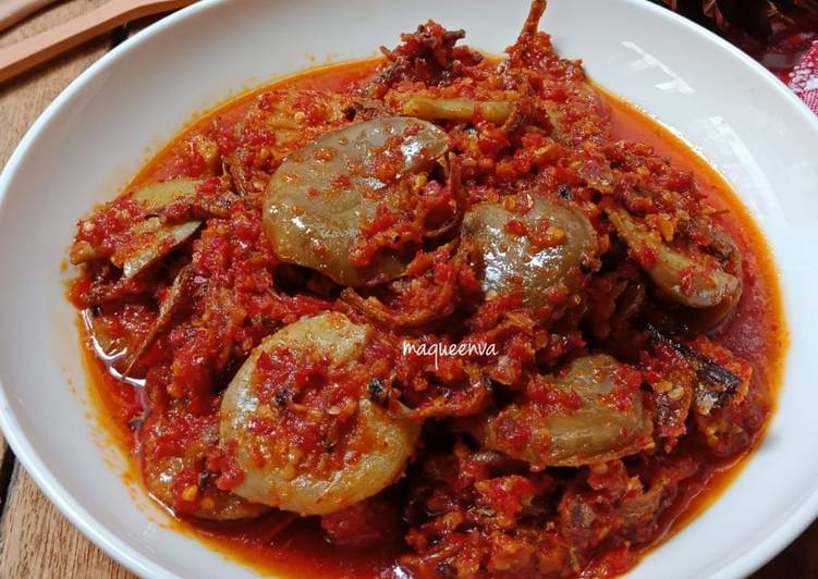 resep makanan Jengkol&teri balado