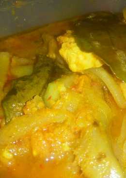 Ayam, tuna labu bumbu orange ðŸ'