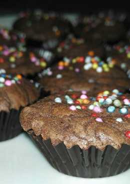 Brownies Kering with Sprinkels