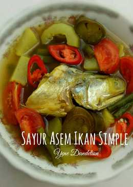 Sayur Asem Ikan Simple (serba cemplung) #Dandelion