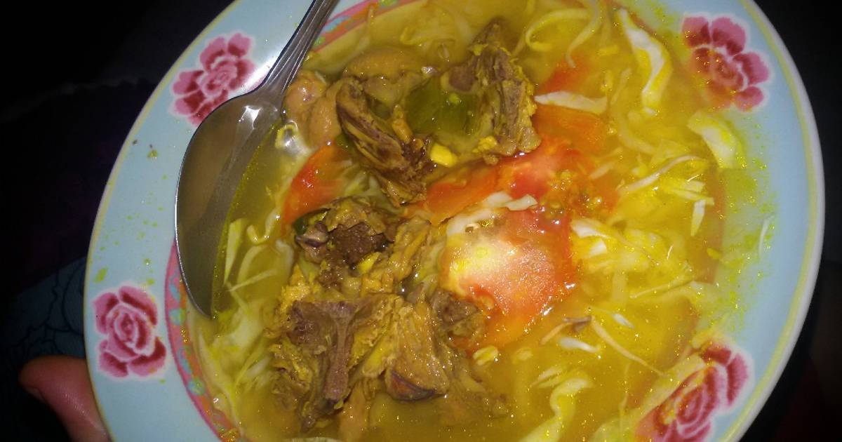 Resep Soto Ayam Plus Balungan ala Reski Ramadhani