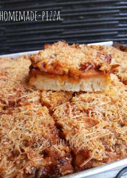 Pizza dengan Metode Water Roux (Teknik Tang Zhong)