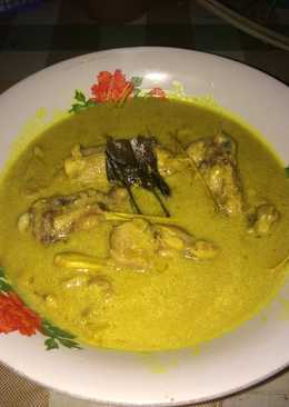 Opor ayam sederhana perdana