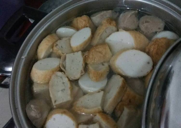 resep masakan Sup Batak (Bakso Otak2) Asam Gurih