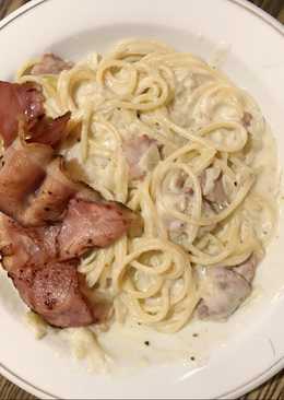 Bacon carbonara