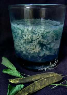 Puding Karang Laut (Bunga Telang)
