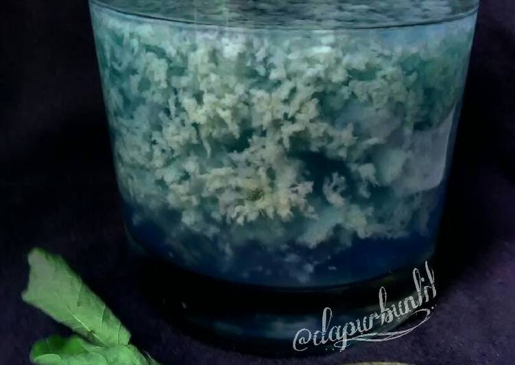 Resep Puding Karang Laut (Bunga Telang) Oleh Lila Lestari