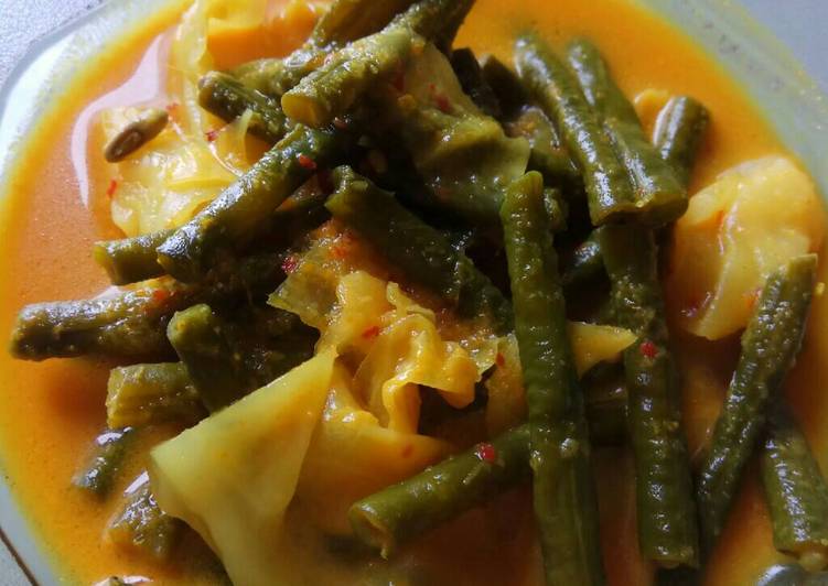 Resep Gulai kacang panjang dan kol santen #PR_kacangpanjang Kiriman
dari Fitri Wulandari