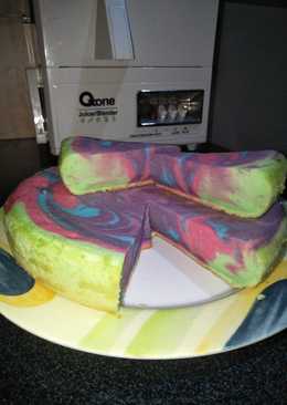 Unicorn Chiffon Cake Putih telur (Rice Cooker)