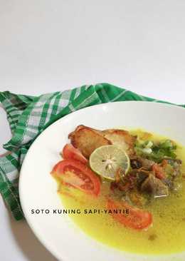 Soto kuning sapi (PR_recookindryhapsary)