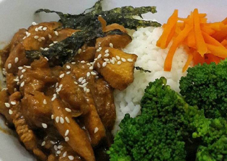 resep masakan Homemade Chicken Teriyaki