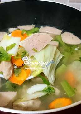 Sayur Sop Bakso #BikinRamadanBerkesan