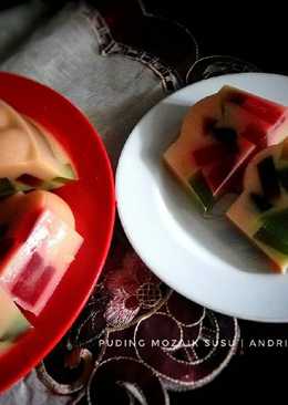 Puding Mozaik Susu