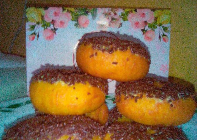 resep makanan DONAT LABU KUNING (Recook dr ummix nabila)