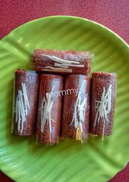 Dadar Coklat Pisang Keju