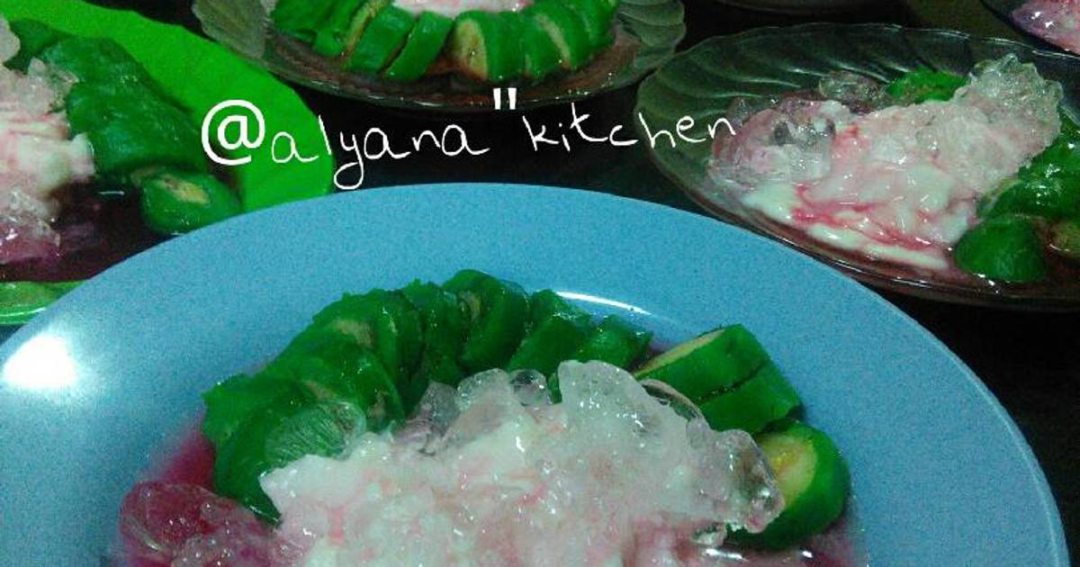 Es pisang ijo - 98 resep - Cookpad