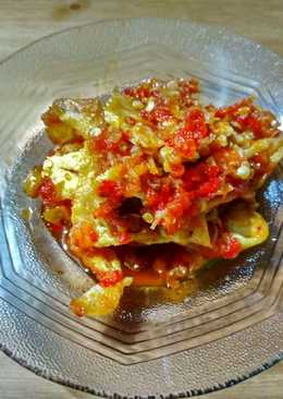 16. Telur Dadar Balado