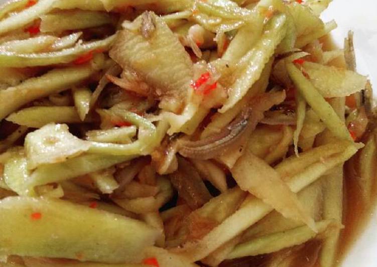 gambar untuk resep makanan Sambal mangga/ sambal krabu asam