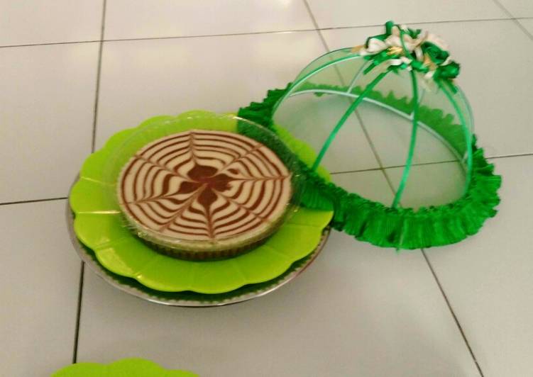 Resep Puding zebra busa lembut Oleh um afaf