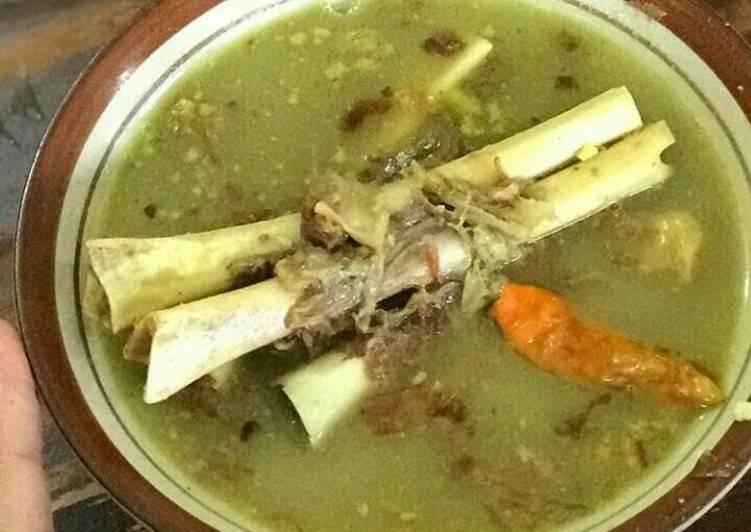 resep Tengkleng (sup kambing)