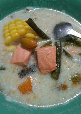 Sayur lodeh salmon