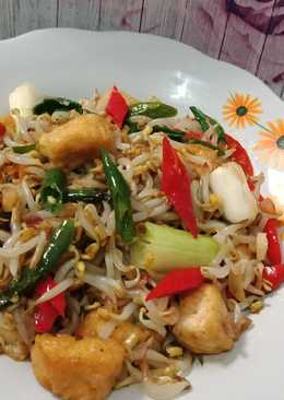 Tumis Toge Tahu